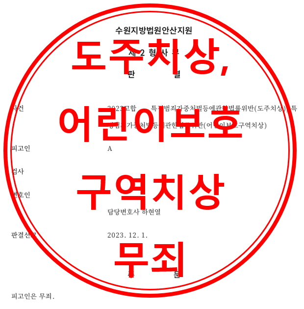 도주치상(뺑소니), 어린이보호구역치상(민식이법)